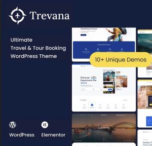Trevana - Travel & Tour Booking WordPress Theme